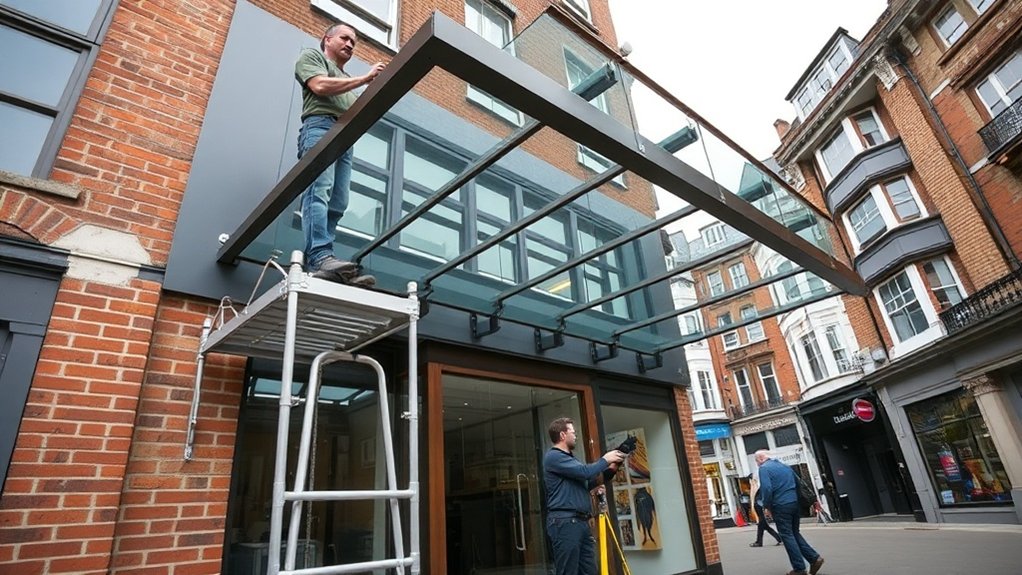 Shopfront Canopy Ruislip